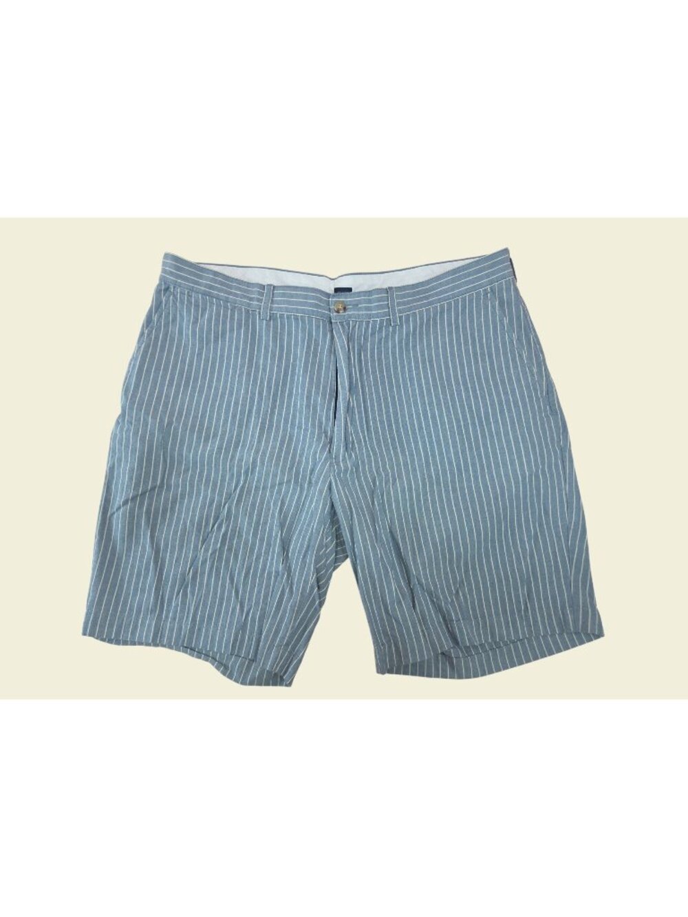 Polo Ralph Lauren Mens Blue Striped Prospect Shorts Size 38